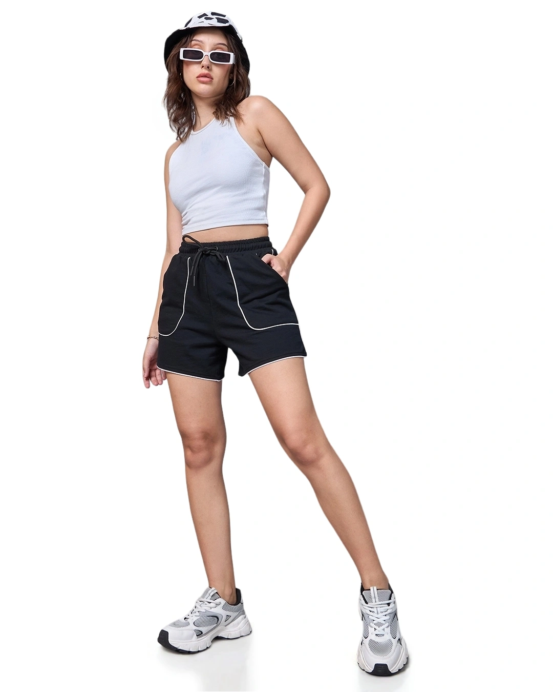 Women S Black Shorts 628020 1722419035 4