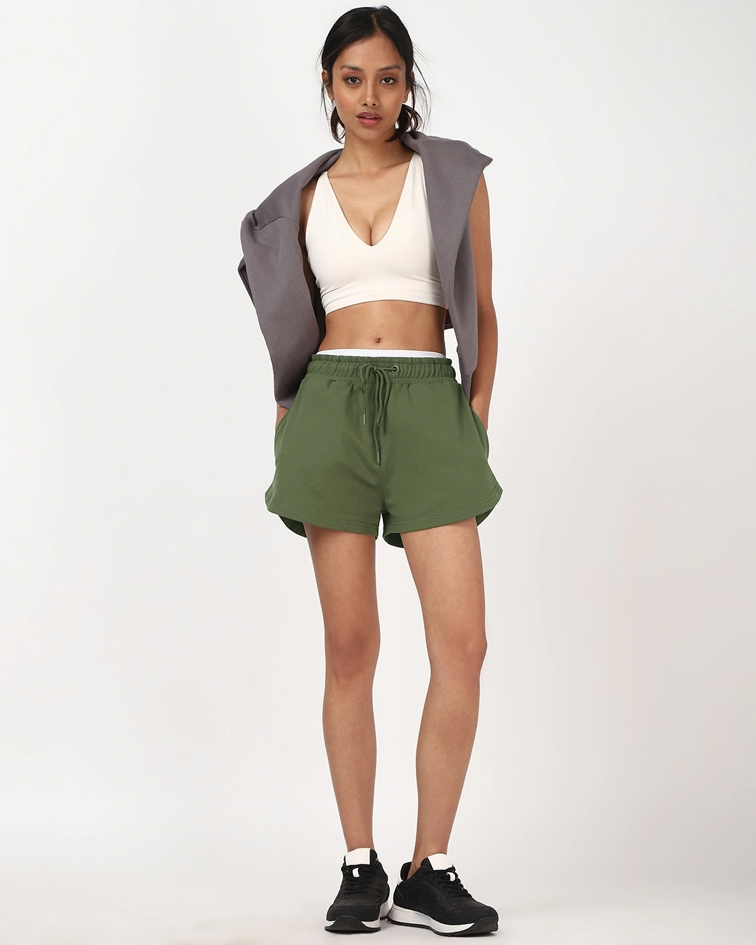 Women S Green Shorts 662168 1743757248 7